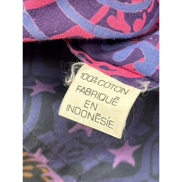 Vintage Pacific Line Mens Button Front Hawaiian Shirt XL Mixed Patterns Cotton - Picture 4 of 5